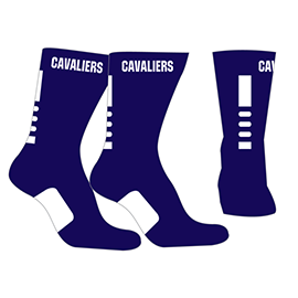 Cavs Game Day Socks